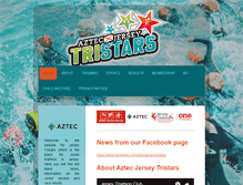 Tablet Screenshot of juniorjerseytri.com